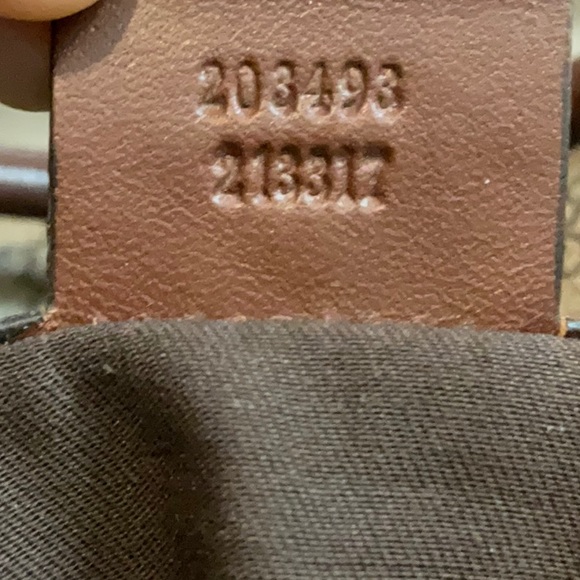 GUCCI MONOGRAM X-LARGE HANDBAG - Picture 7 of 8